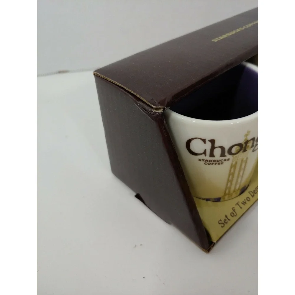 Starbucks Coffee Demitasse 3oz Espresso Cups China Chongqing Global mini mugs‎